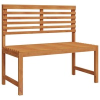 Gartenbank 100X50X91 Cm Solides Akazienholz