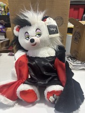Cruella Build A Bear With Outfit Both NWT