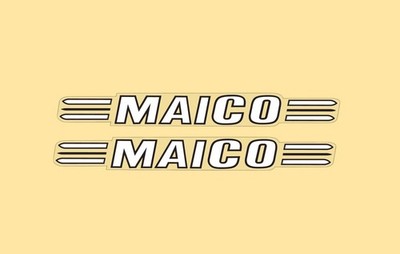 Maico Flash Tank Decals (  2  )  MC AW 250 400 440 1971 - 1977 NEW!!