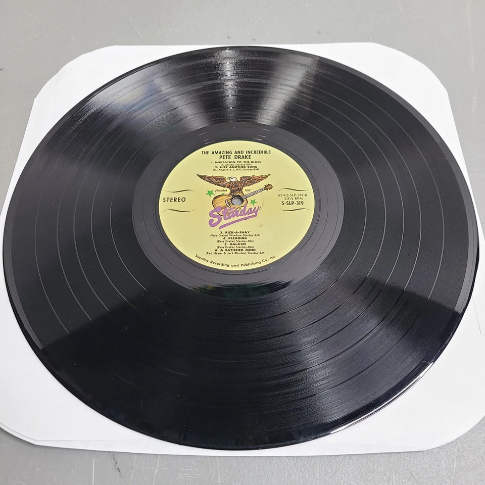 Pete Drake LP The Amazing & Incredible On Starday Records Strel Guitar - Image 4 of 4