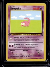 Slowpoke 1st Edition Common Fossil 55/62 LP on eBay
