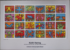 Keith Haring - Edition on Paper Kunstdruck - Retrospect 1989 Littmann Basel