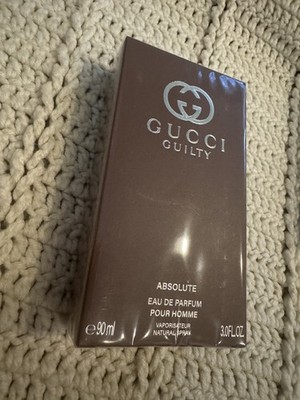 Gucci Guilty Absolute Pour Homme 90ml 3.0oz Eau De Parfum New Sealed