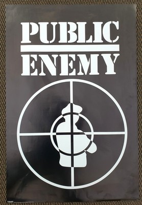 Altes Pyramid Poster  Public Enemy 2004  67,5 cm x 91 cm