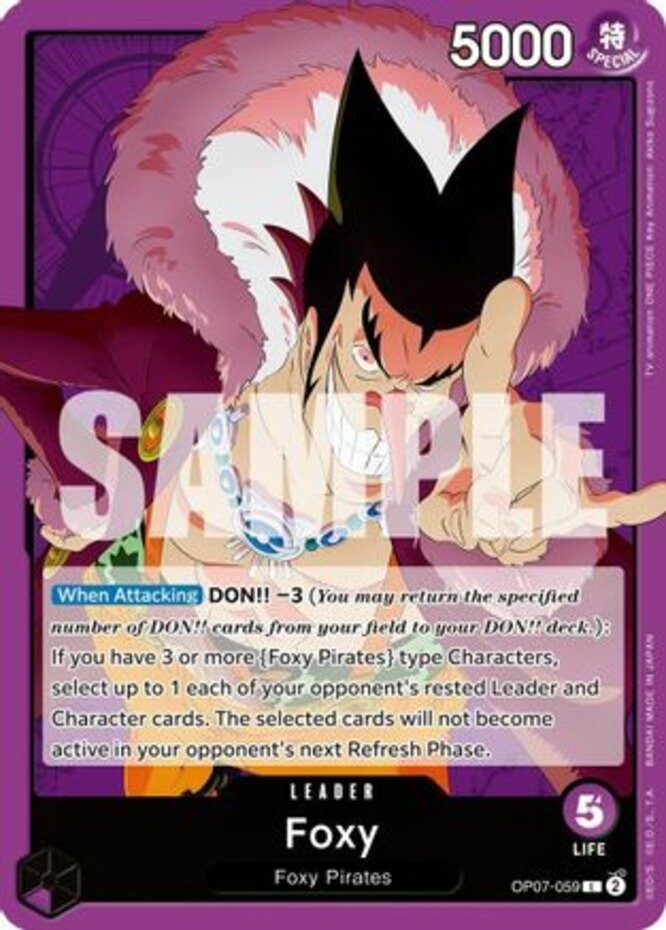 Foxy - OP07-059 - L Near Mint