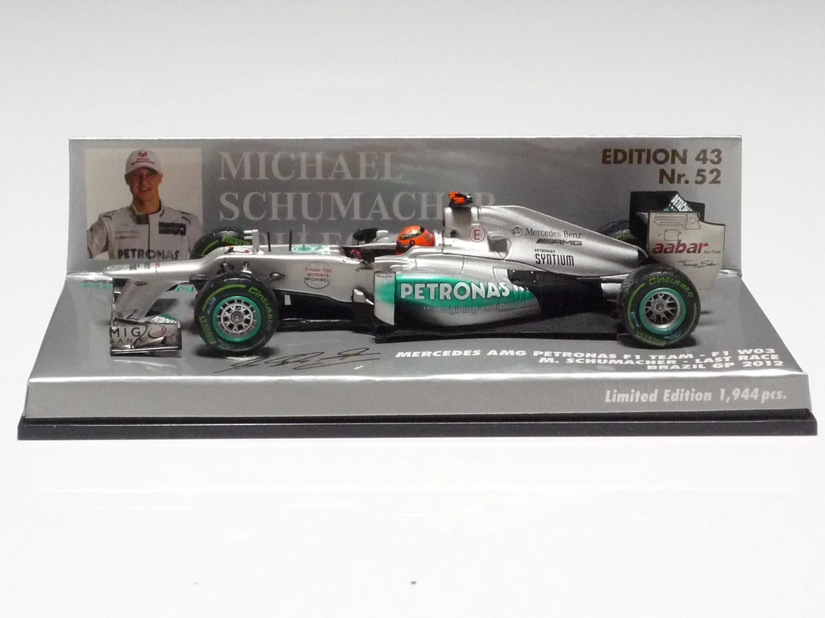 Michael Schumacher Mercedes GP 1:43 Diecast Racing Cars for sale