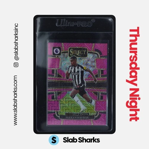2023 PANINI SELECT PREMIER LEAGUE ALEXANDER ISAK PINK MOJO PRIZM TERRACE /325