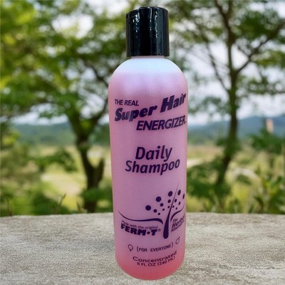 Super Hair Energizer Daily  Ferm-T Shampoo, FRESH, BRAND NEW, SEALED, 8 OZ, FAST
