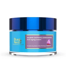 Blue Nectar Ayurvedic Brightening Cream and Lightening Face Moisturizer 50g,