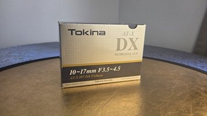 Tokina AT-X 10-17mm F/3.5-4.5 DX Lens For Nikon