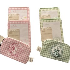 Yoobi x Wicked Lot of 2 Notepads w/ Pens  2-Sided Pencil Pouch NWT Choose Color