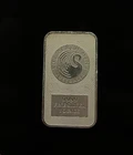 1 OZ. PERTH MINT AUSTRALIA SILVER BAR .9999 FINE - SWAN & KANGAROO DESIGN