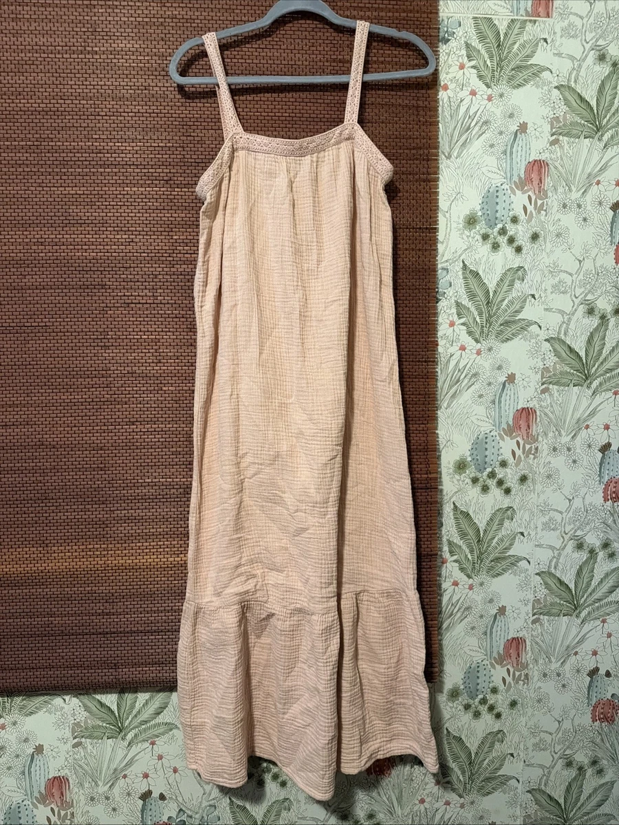 chinese dress ladies Maggie Belted Linen Maxi Dress Ivory / Xs main image 1