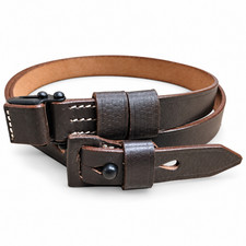 German Mauser Kar 98 K98 98K Kar98 G41 G43 K43 Brown Leather Rifle Sling