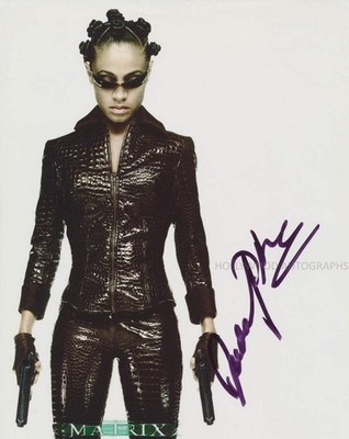 JADA PINKETT SMITH - The Matrix - ORIGINAL SIGNED AUTOGRAMM