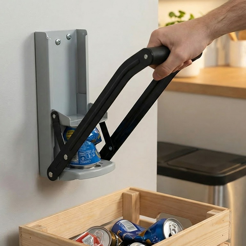 Tin Can Ripper 16OZ 500ML LARGE BEER TIN CAN CRUSHER WALL MOUNTED RECYCLING TOOL ...