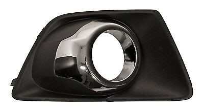 Fits Ford Ecosport 2014-2018 Front Bumper Fog Grille Fog Hole Chrome Ring Right