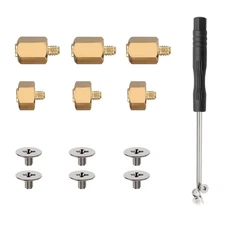 M.2 SSD Screw and Standoff Kit for Asus Asrock Motherboards, Pcle Nvme Screws 12