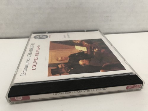 Very Rare CD: Emmanuel Chabrier L’oeuvre De Piano ~ Annie d’Arco 1988 Calliope - Picture 11 of 12