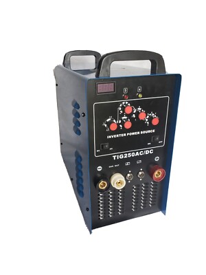 TIG250ACDC 250A AC/DC Aluminum Tig Welder with DC Stick/Arc Welder