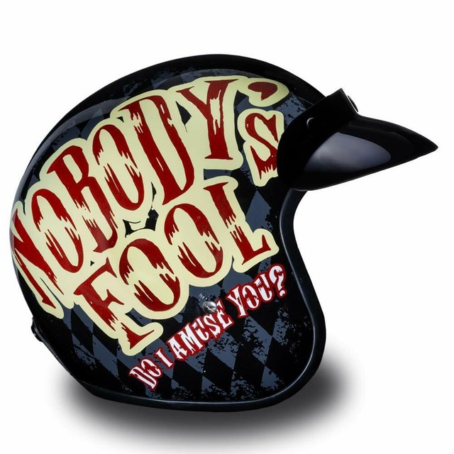 Daytona Joker Jester Clown 3/4 Open Face Motorcycle Helmet XS2XL eBay