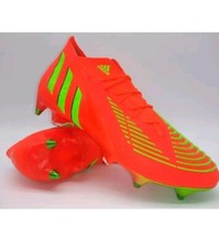 Adidas Men's Predator Edge.1 SG Soccer Cleats Shoes Solar Red Size 11 GW1016