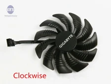 Cooling Fan For Graphics Card Gigabyte P106 GTX1060 1050ti 1070 RX570 580 4PIN
