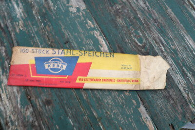 DDR Fahrrad 43 Stück Speichen Fahrradspeichen 254  mm *1,8mm   KEBA NOS vern.