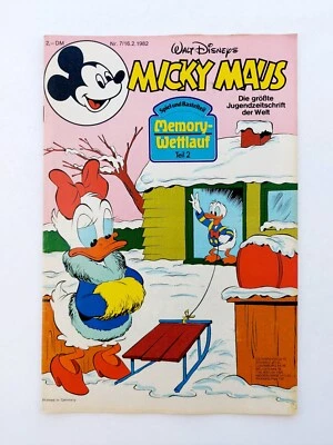 Ehapa - Micky Maus Nr. 7 / 1982 - Top Zustand / Z1- (mit Beilage & Sammel-Ecke) - Bild 1 von 4