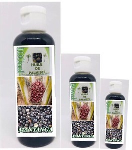 Huile De Palmiste Noire 100% Naturelle Et Artisanale – PALM OIL AFRICANA – 100 Ml