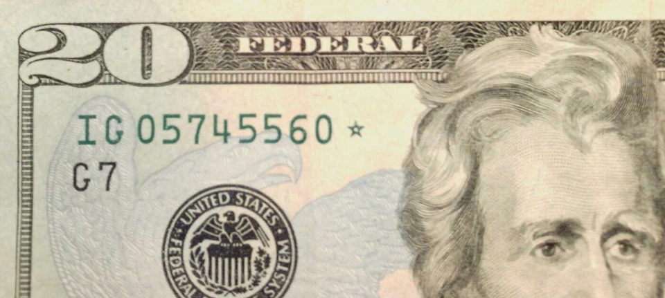 Older Star Note - IG05745560* - $20 FRN Replacement Note-Good Cond. Hank Paulsen - Image 3 of 4