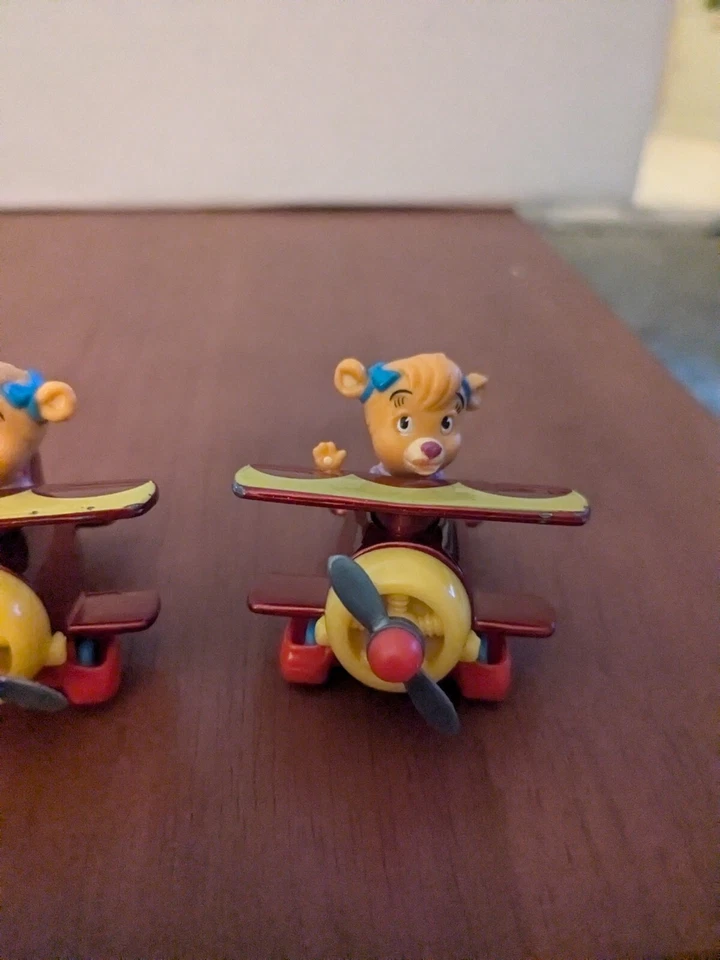Disney Vintage Talespin Brinquedo Diecast Figuras Avião Conjunto de 7 - Baloo/Kit e Mais!!! - Imagem 4 de 4