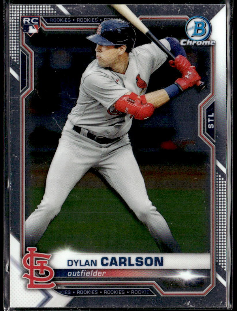 2021 Bowman Chrome #45 Dylan Carlson RC
