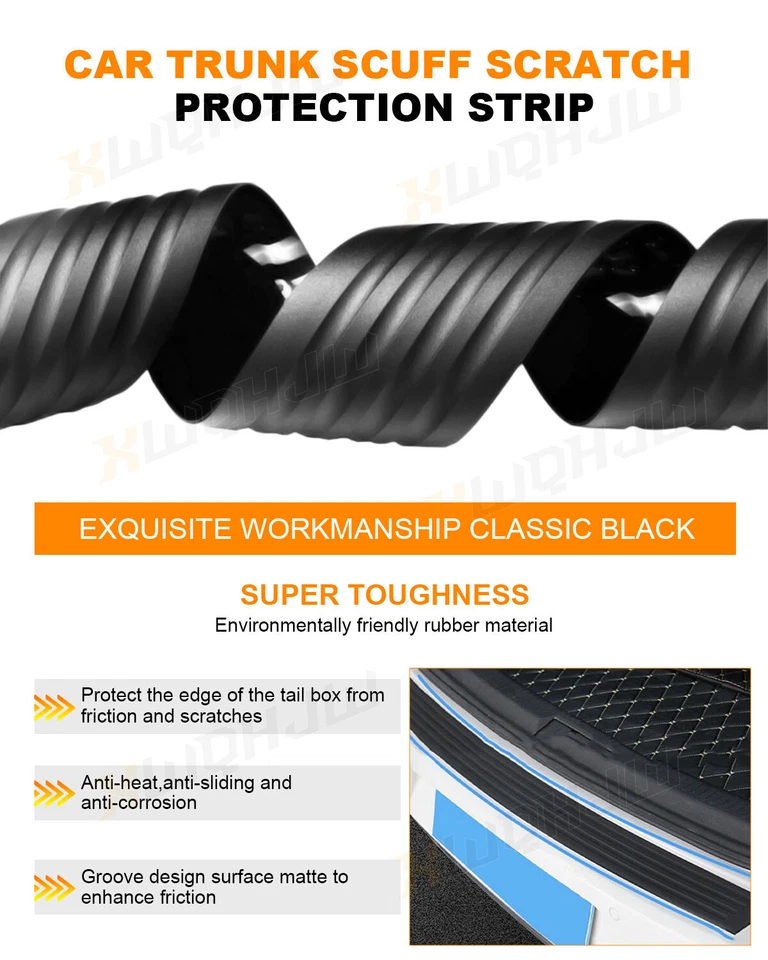 Kit protector de goma para parachoques trasero Buick LaCrosse 2010-2013 Foto 3 de 4