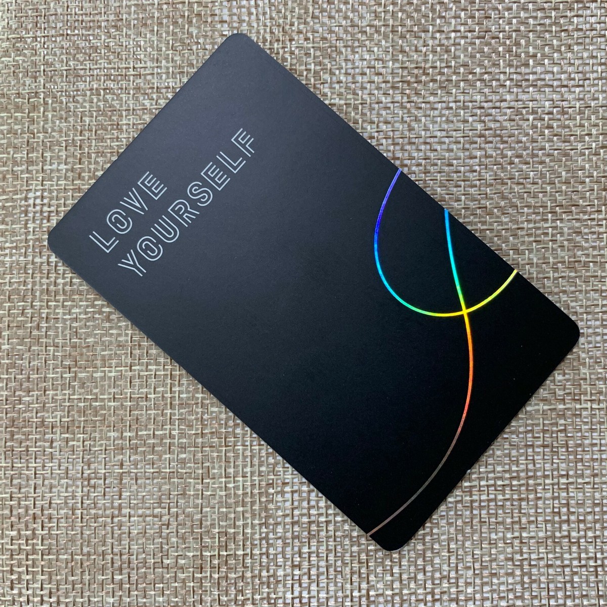 BTS SUGA [ Love Yourself Tear ] Official Photocard, O Ver