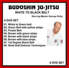 BUDOSHIN JU-JITSU Instructional Series 8 DVD Set jujitsu white to black belt