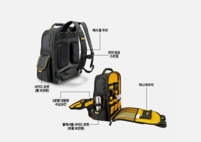 Genuine DeWalt Work Hand Tool Bag Backpack Rucksack Storage 76