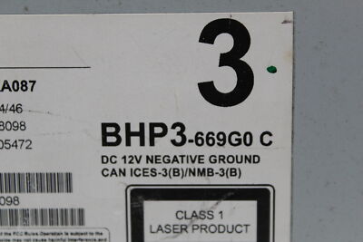 14 15 16 17 18 (2014-2018) MAZDA 3 SINGLE DISC CD PLAYER OEM | eBay