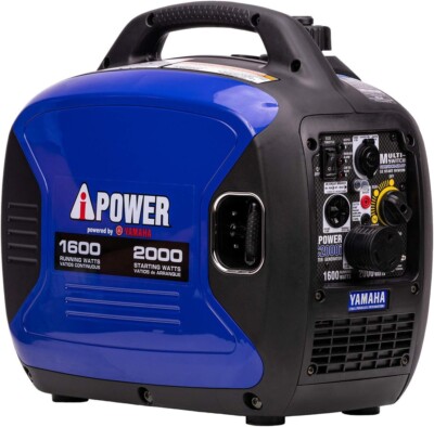 Portable Inverter Generator, 2000W Ultra-Quiet Powered By Yamaha Engine RV Ready