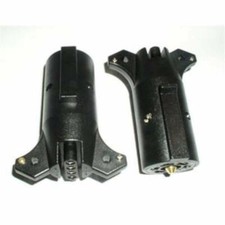 Pollak 12-744EV 7-Way RV to 5-Way Flat Traile...