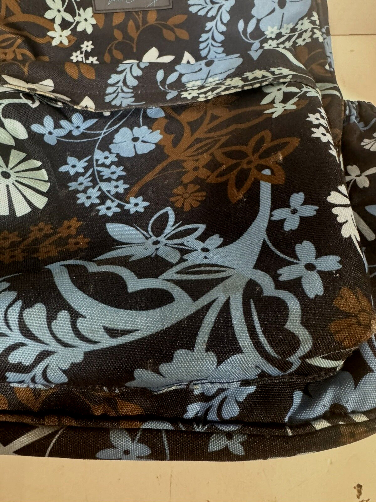 Vintage Large Vera Bradley Backpack Java Floral P… - image 13