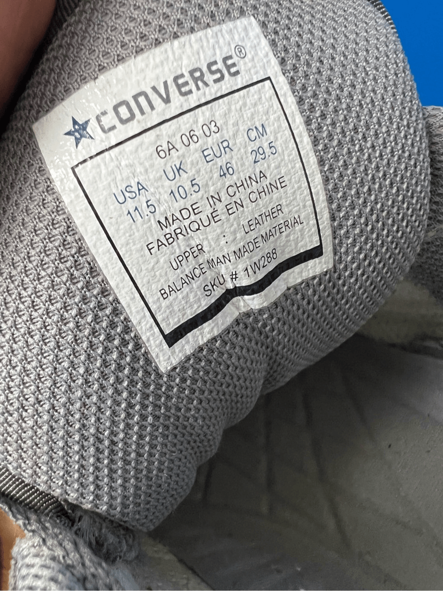 Men converse SKU # 1W288 size 11.5 | eBay