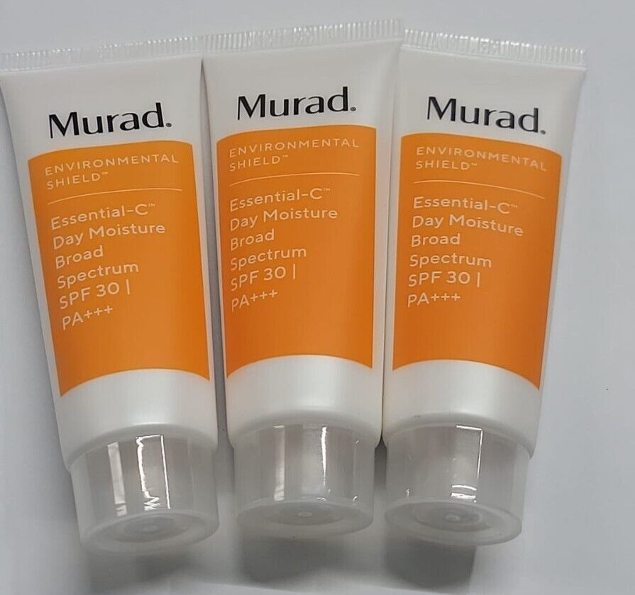 MURAD Essential-C Day Moisture SPF 30. 1.7 oz + 0.7  total /No BOX Free Shipping