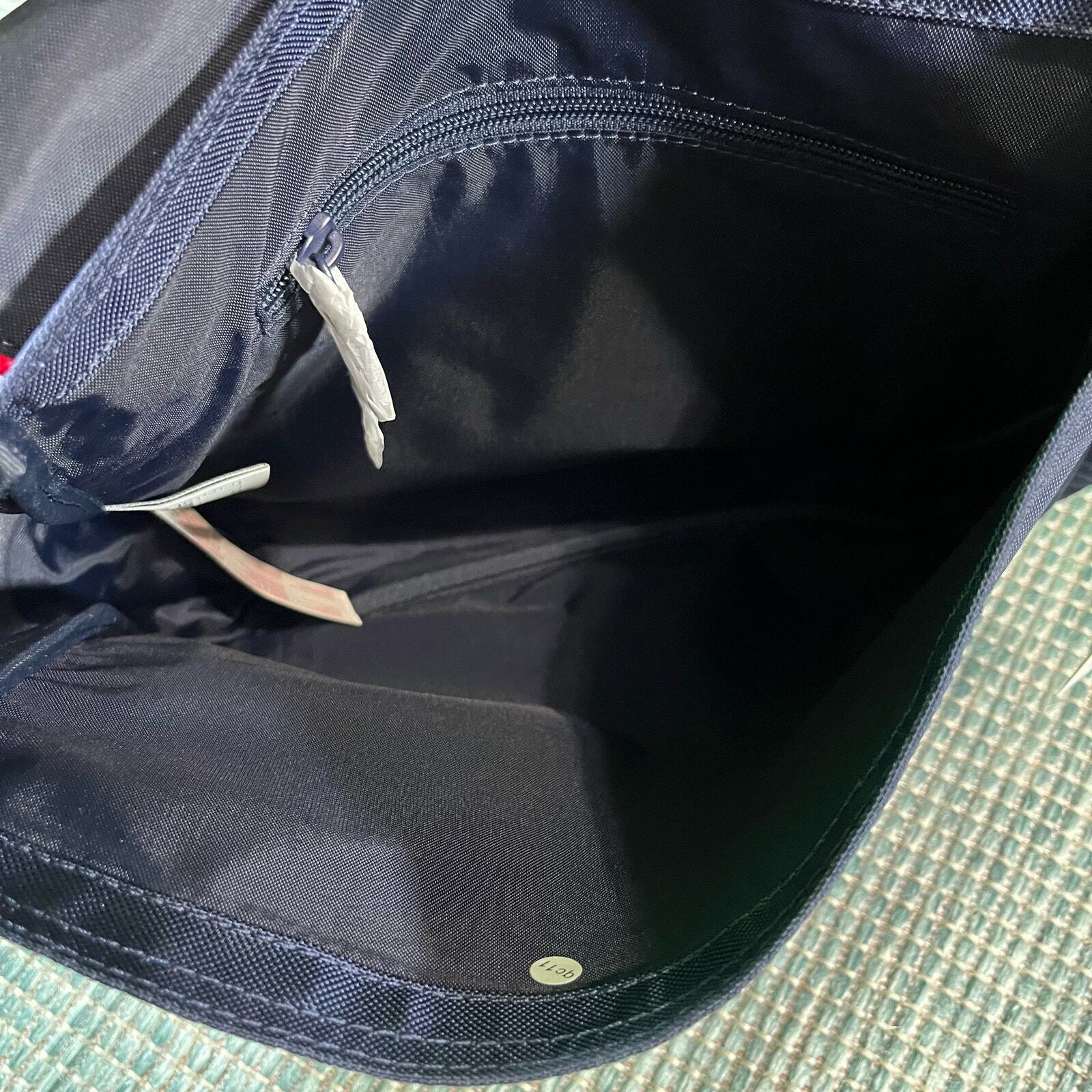 Supreme x Lacoste Messanger Bag 2019 Navy Blue NEW 100percent Authentic image 5