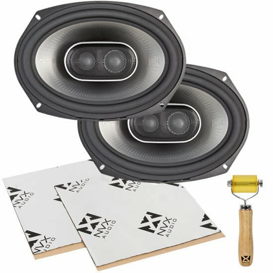 Автомобильные коаксиальные колонки Polk MM692 мощностью 300 Вт 6x9 без шумоподавления и ролика 37690₽