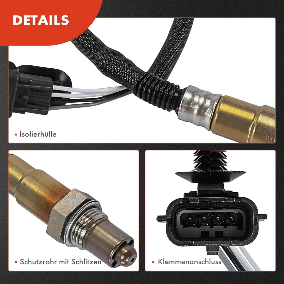 Sonda lambda sonda regolazione prima catalizzatore per Renault Twingo II CN0 1.2L 2007-2014 - Immagine 2 di 4