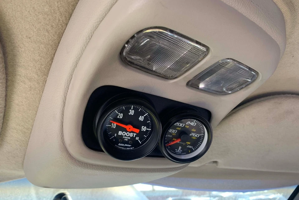 Ram 94-97 Map Light Double Gauge Pod Angled - Image 3 of 4