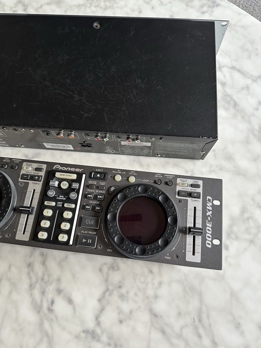PIONEER CMX-3000 Professional Dual DJ Twin CD Player!! Great