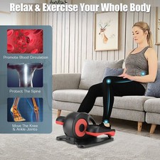 Under Desk Elliptical Machine, Ellipse Leg Exerciser with 5 Adjustable Speeds US