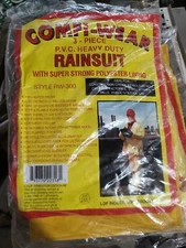 Rain Coat Construction 2XL Comfi-Wear Knee Length Yellow Waterproof Jacket